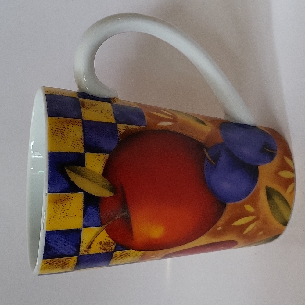 MSC Tall Fruit Design Coffee Mug